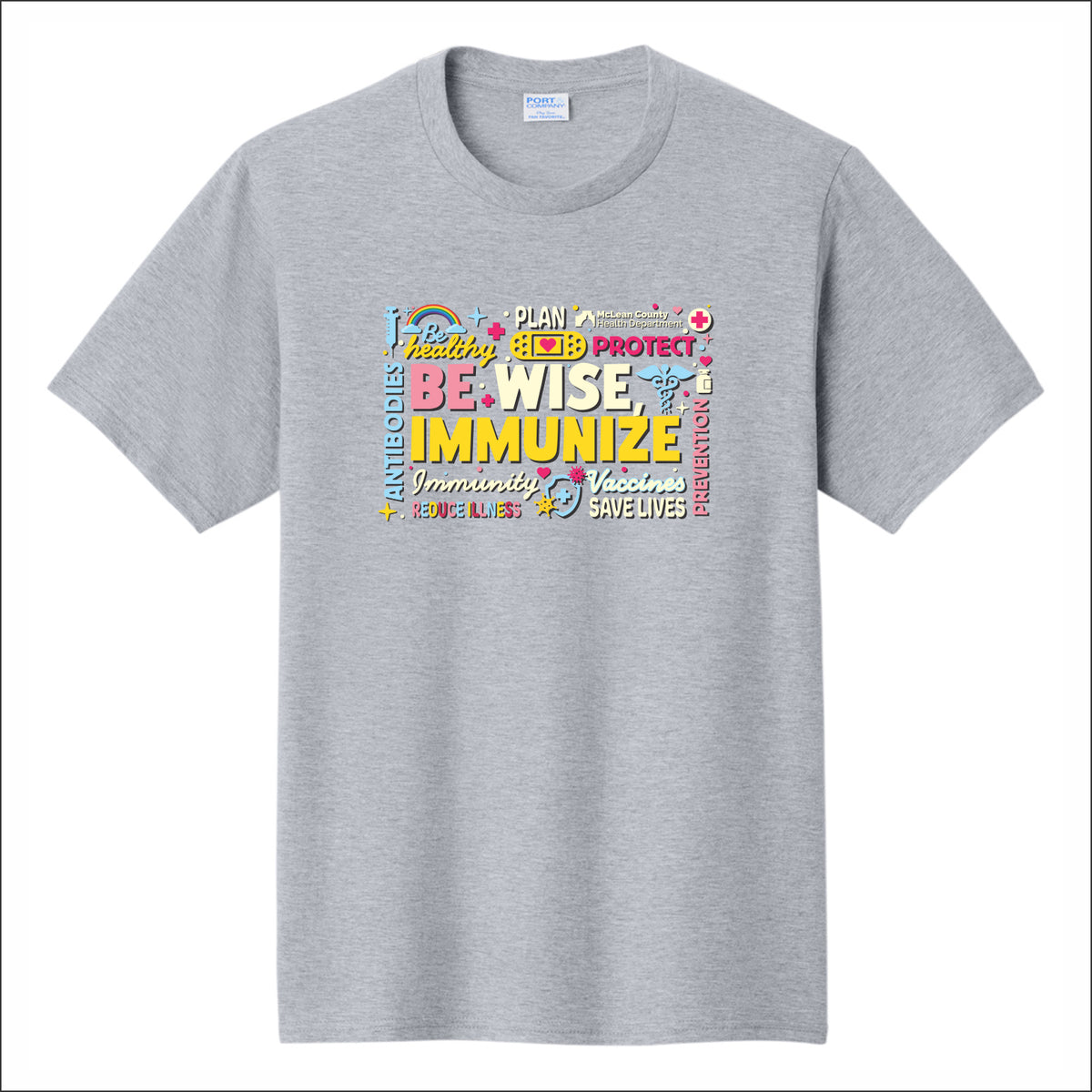 McLean Co Health Dept Fan Favorite Tee - Des. E