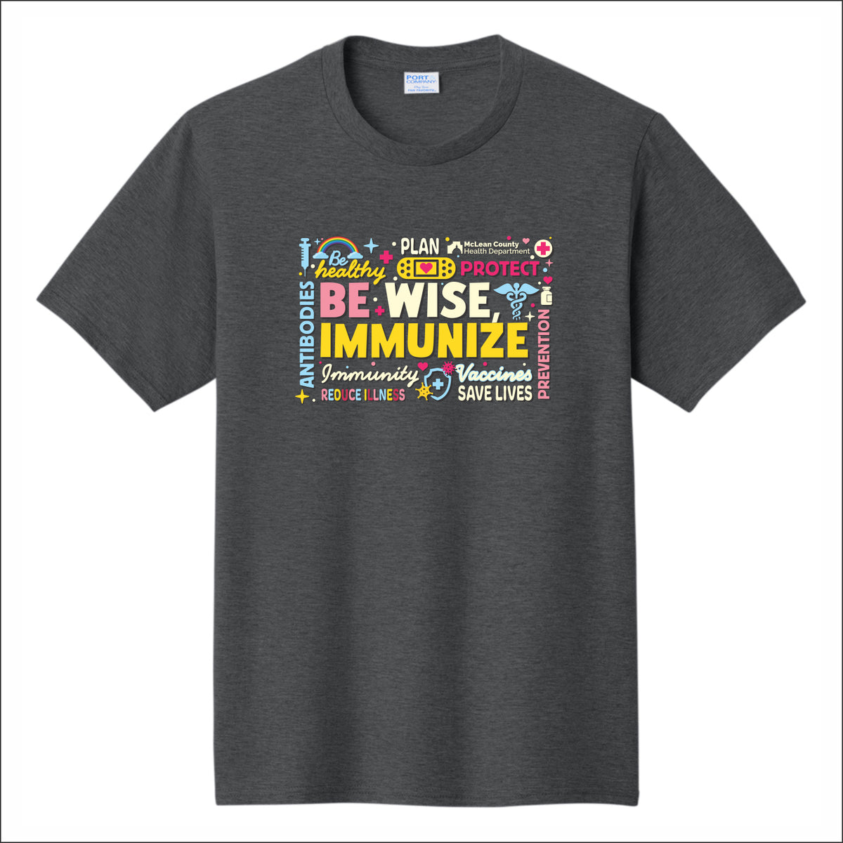 McLean Co Health Dept Fan Favorite Tee - Des. E