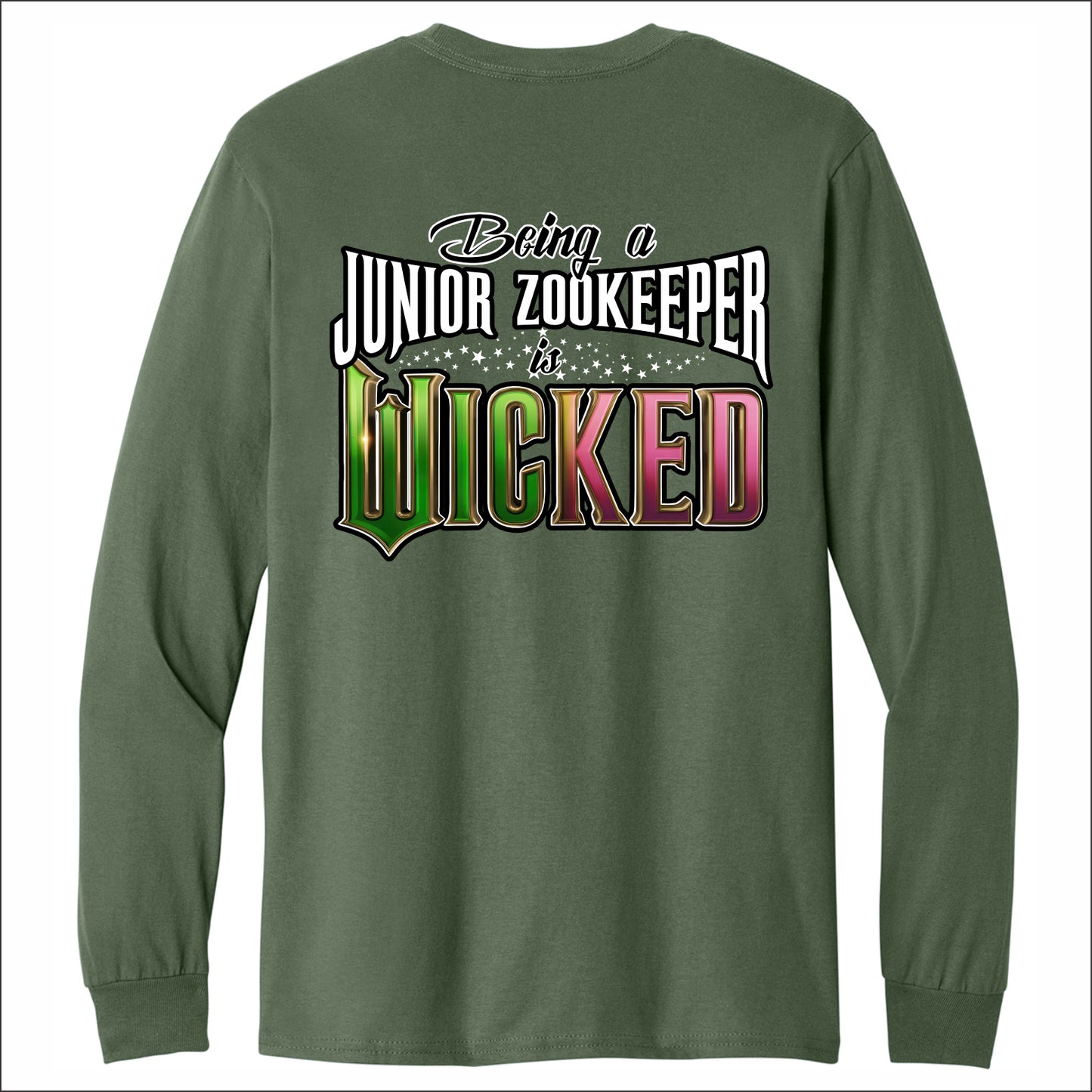 Miller Park Zoo JZK Gildan Heavy Cotton Long Sleeve T-Shirt