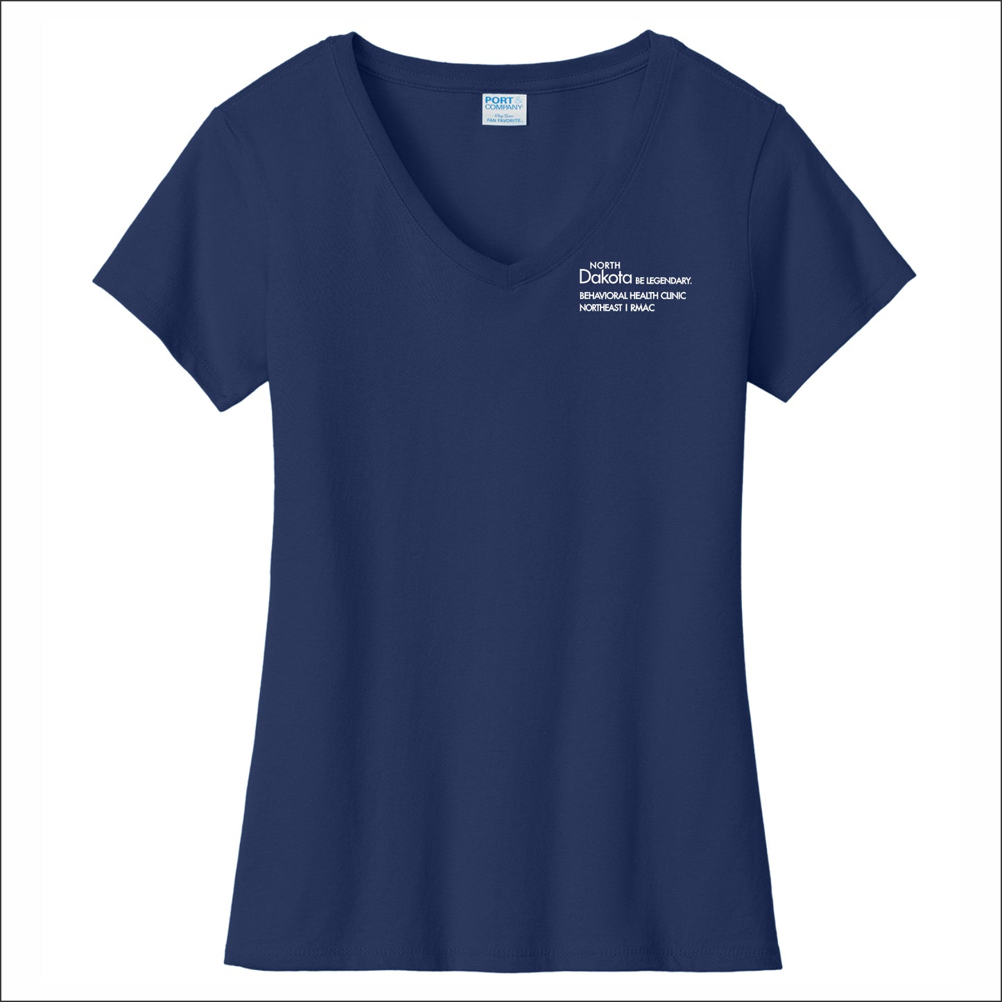 NEBHC Ladies Fan Favorite V-Neck Tee - RMAC