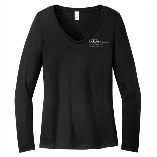 NEBHC Ladies Perfect Tri Long Sleeve V-Neck Tee