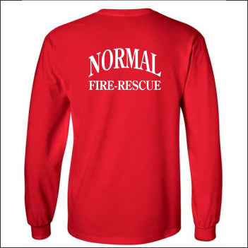 Normal Fire Dept Long Sleeve 50/50 T-shirt
