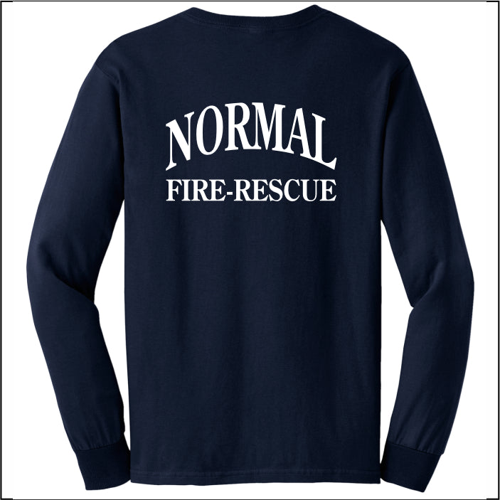 Normal Fire Dept Long Sleeve 50/50 T-shirt