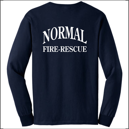 Normal Fire Dept Long Sleeve 50/50 T-shirt
