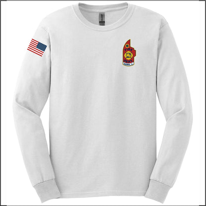 Normal Fire Dept Long Sleeve 50/50 T-shirt