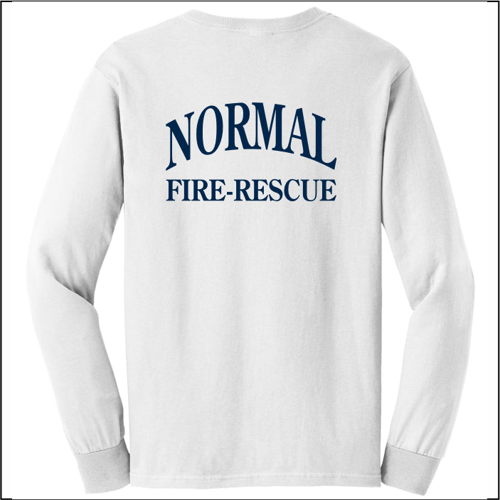 Normal Fire Dept Long Sleeve 50/50 T-shirt