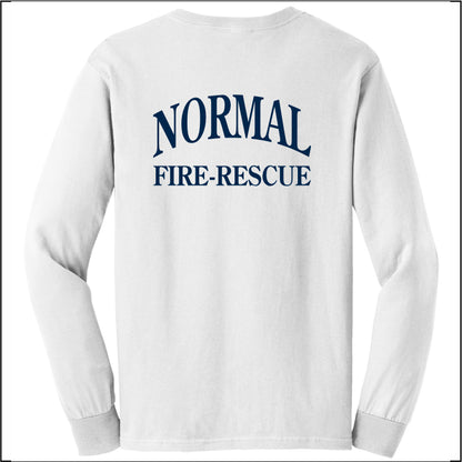 Normal Fire Dept Long Sleeve 50/50 T-shirt
