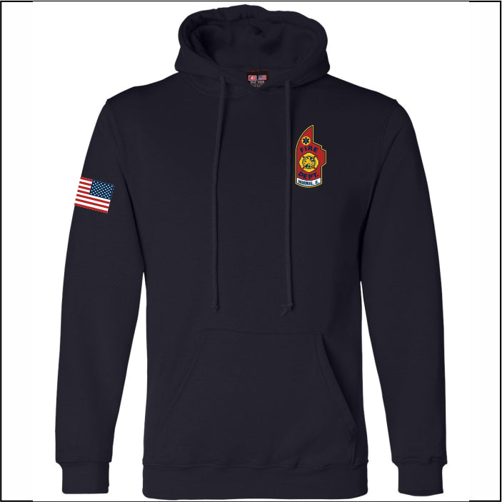 Normal Fire Dept USA-Made Hooded Sweatshirt