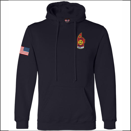 Normal Fire Dept USA-Made Hooded Sweatshirt