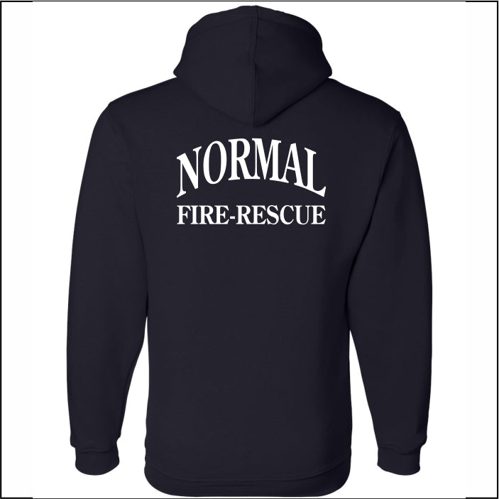 Normal Fire Dept USA-Made Hooded Sweatshirt
