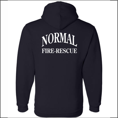 Normal Fire Dept USA-Made Hooded Sweatshirt