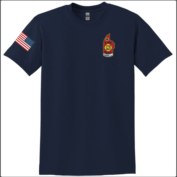 Normal Fire Dept Short Sleeve 50/50 T-shirt