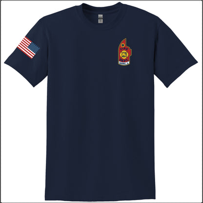 Normal Fire Dept Short Sleeve 50/50 T-shirt