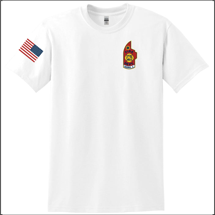 Normal Fire Dept Short Sleeve 50/50 T-shirt