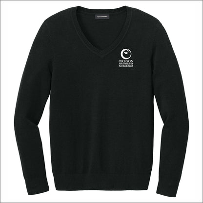 OAN Ladies Easy Care V-Neck Sweater