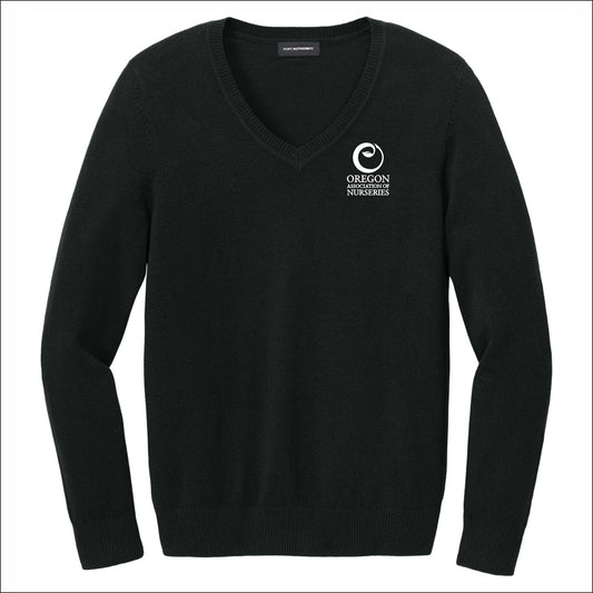 OAN Ladies Easy Care V-Neck Sweater