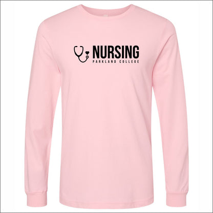 Parkland Nursing Soft Jersey Long Sleeve T-shirt - Design B