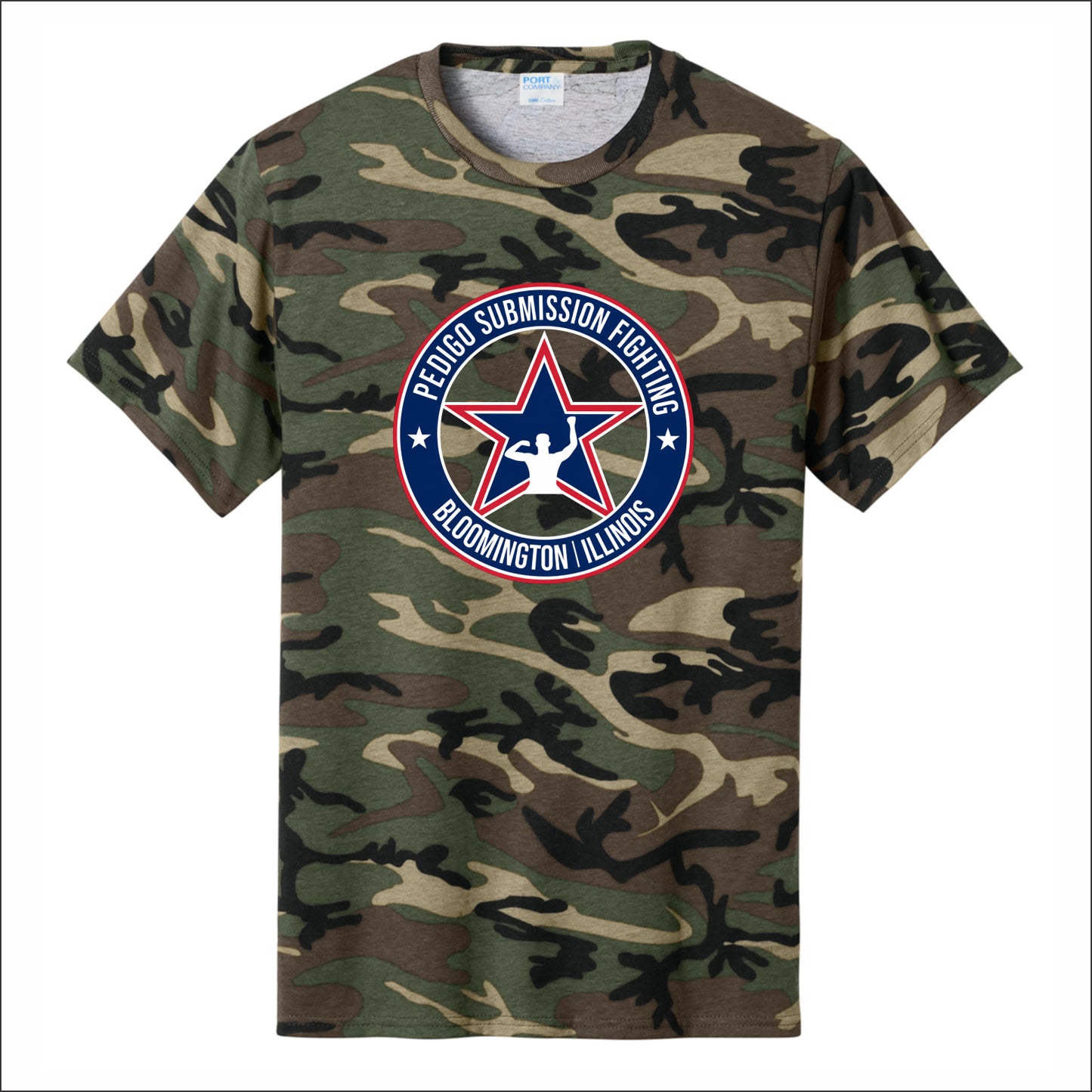 Pedigo Core Cotton Camo Tee - Design A