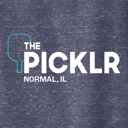 The Picklr Snow Heather French Terry Raglan Crew