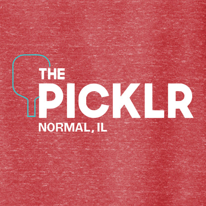 The Picklr Snow Heather French Terry Raglan Crew