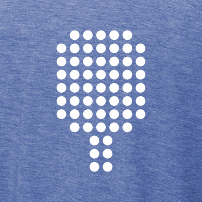 The Picklr Long Sleeve Tri-Blend Wicking Raglan Tee - Design A