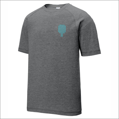 The Picklr Tri-Blend Wicking Raglan Tee - Design A