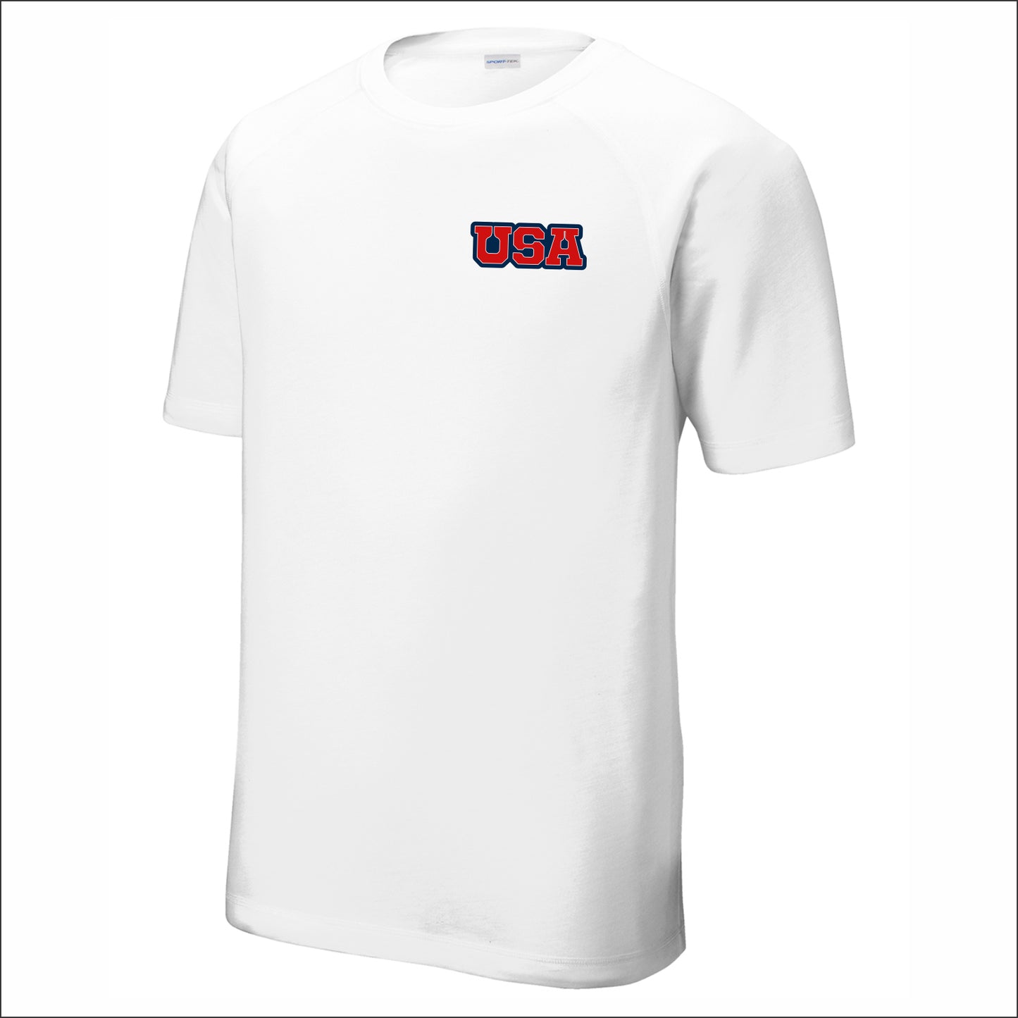 The Picklr Tri-Blend Wicking Raglan Tee - Design D