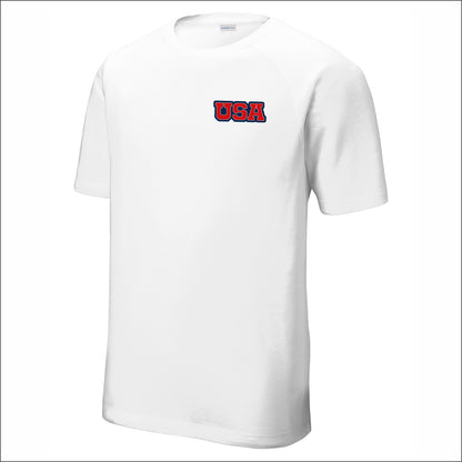 The Picklr Tri-Blend Wicking Raglan Tee - Design D