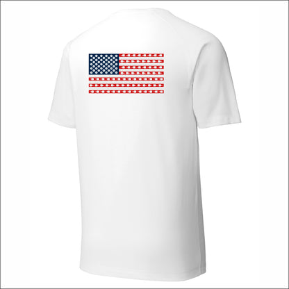 The Picklr Tri-Blend Wicking Raglan Tee - Design D