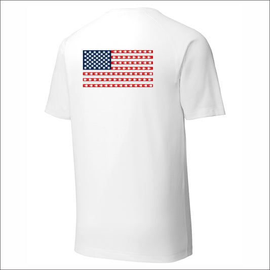 The Picklr Tri-Blend Wicking Raglan Tee - Design D