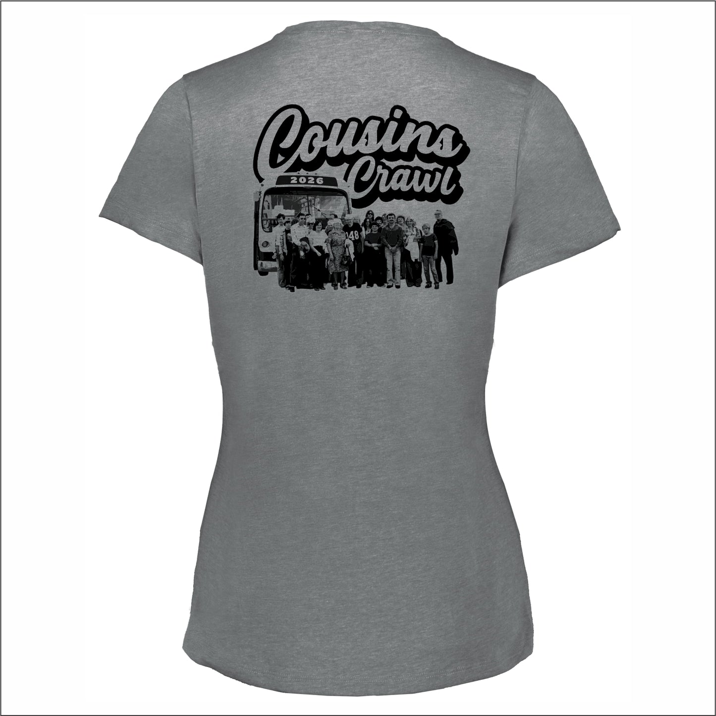 Plikuhn Cousins Crawl Ladies Tri-Blend Tee