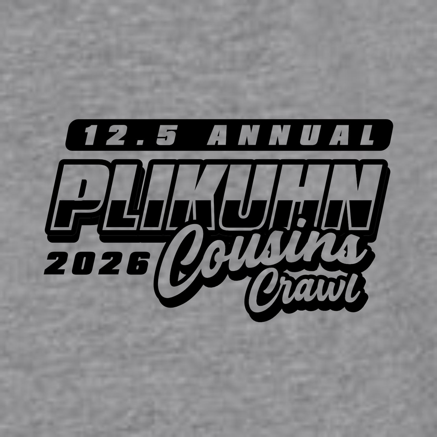 Plikuhn Cousins Crawl Tri-Blend Tee