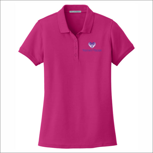 Positivity Tuesday Ladies Classic Pique Short Sleeve Polo Shirt