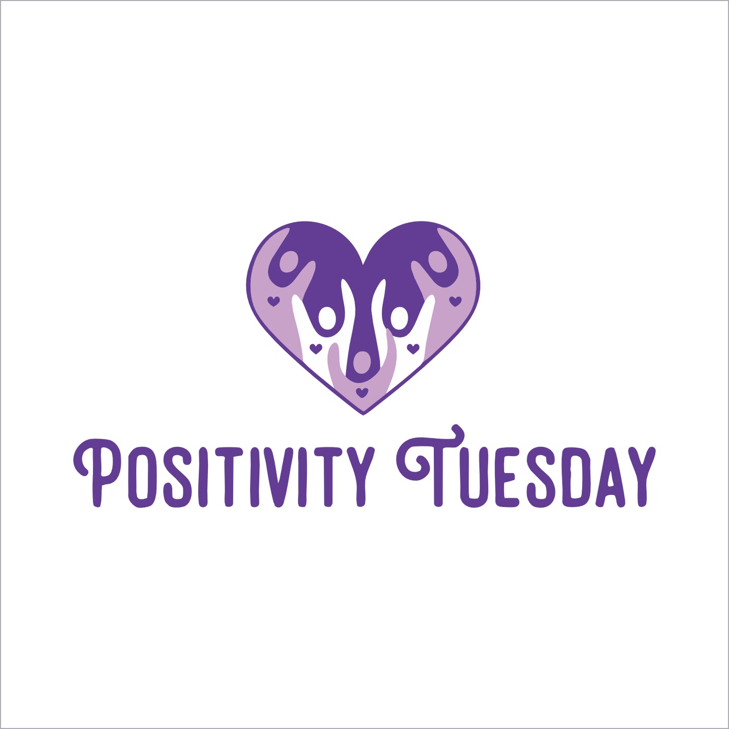 Positivity Tuesday Classic Pique Short Sleeve Polo Shirt