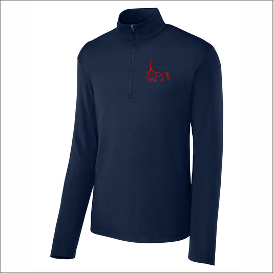 Raytheon Micropique Sport-Wick 1/4-Zip - Des. B