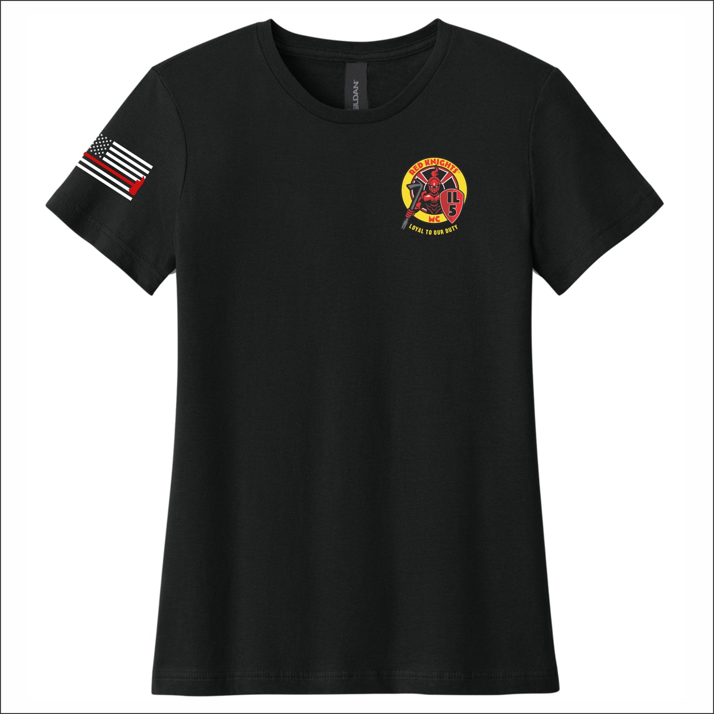 Red Knights Softstyle Women's Short Sleeve T-shirt - IL 5
