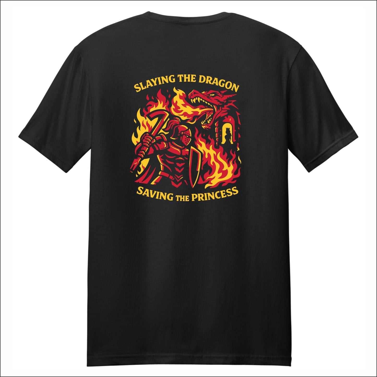 Red Knights Softstyle Short Sleeve T-shirt - IL 5