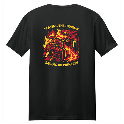 Red Knights Softstyle Short Sleeve T-shirt - IL 5