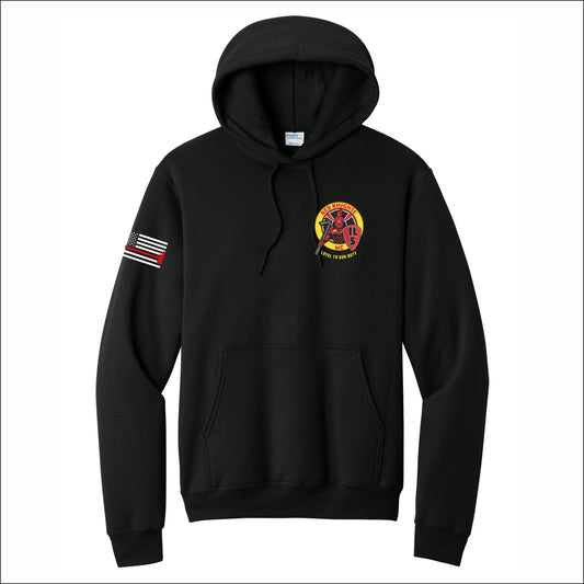 Red Knights Hooded Sweatshirt - IL 5
