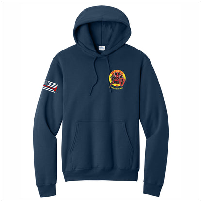 Red Knights Hooded Sweatshirt - IL 5