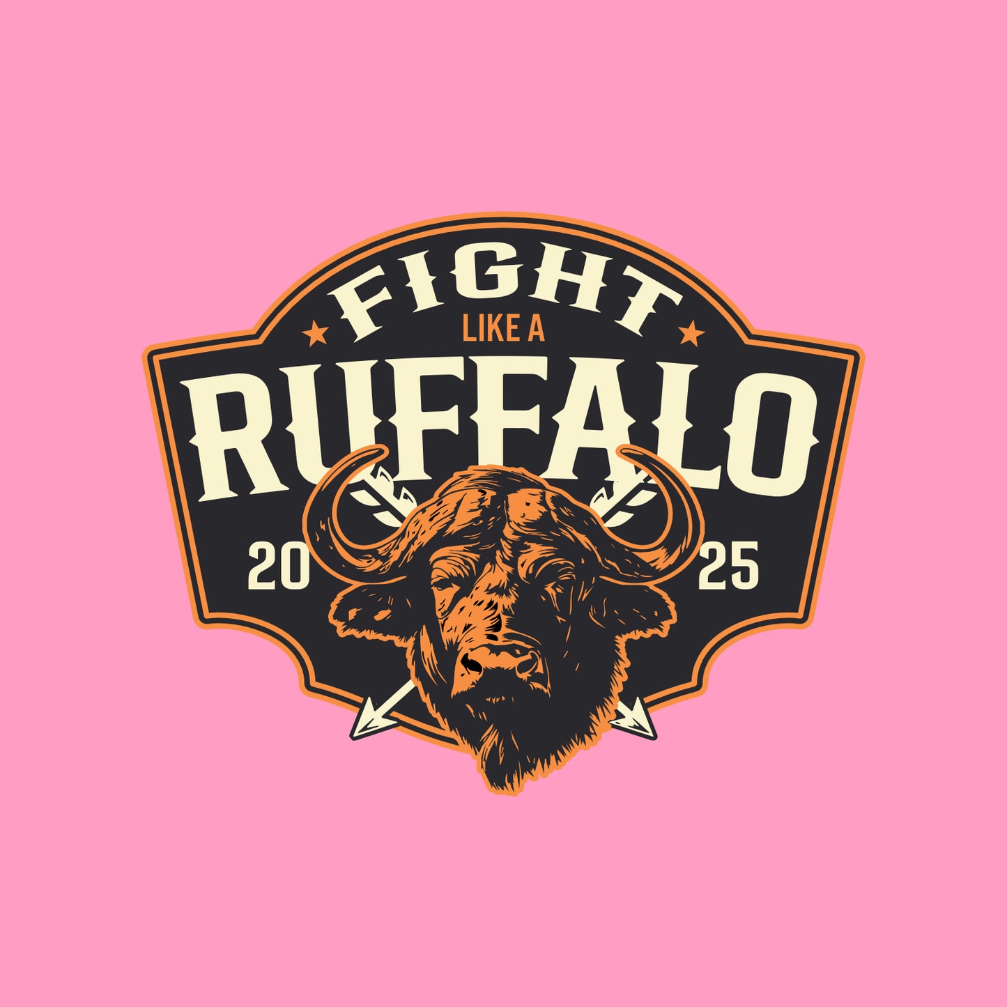 Fight Like A Ruffalo Can Holder