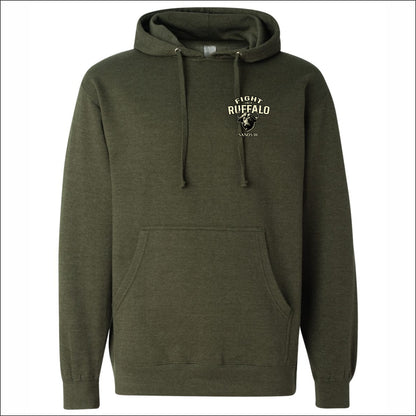 Fight Like A Ruffalo Camouflage Hooded Sweatshirt