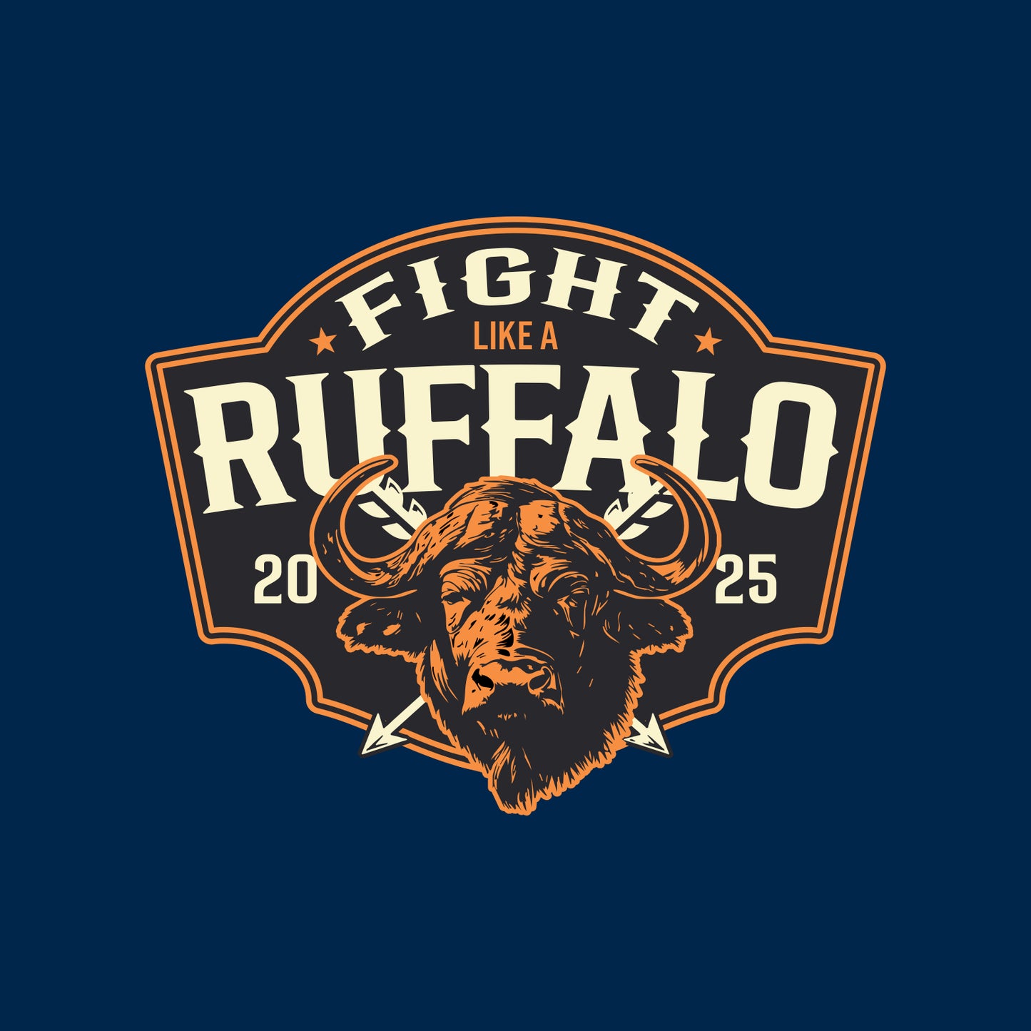 Fight Like A Ruffalo Can Holder