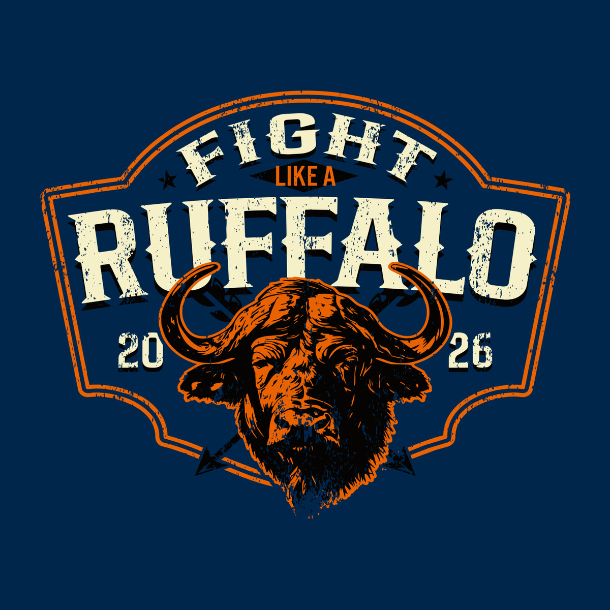 Fight Like A Ruffalo Midweight Hooded Sweatshirt