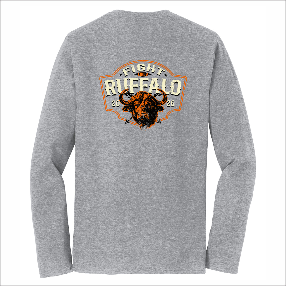 Fight Like A Ruffalo Fan Favorite Long Sleeve Tee
