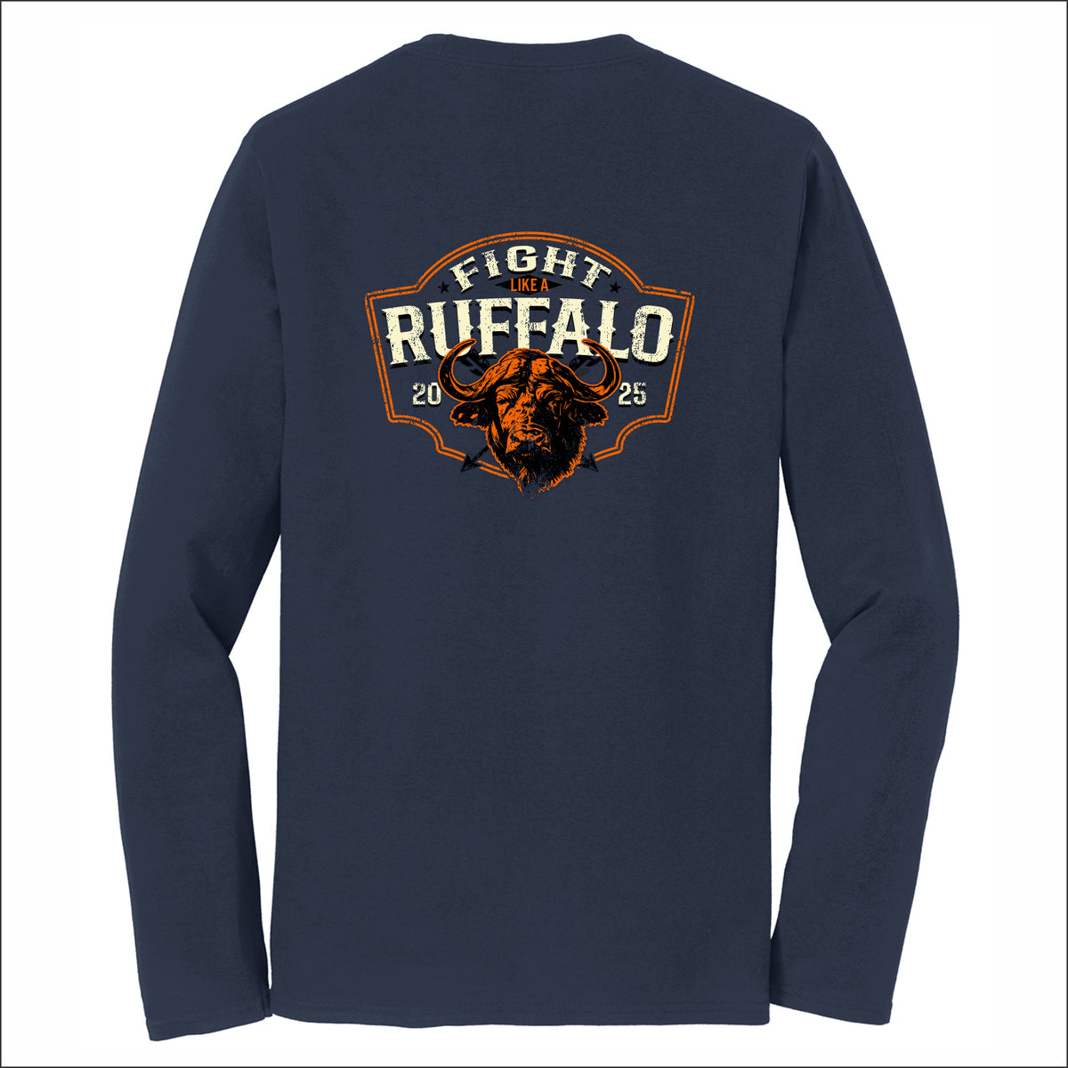 Fight Like A Ruffalo Fan Favorite Long Sleeve Tee