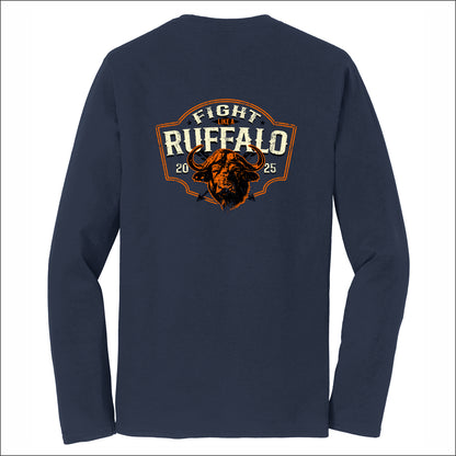 Fight Like A Ruffalo Fan Favorite Long Sleeve Tee