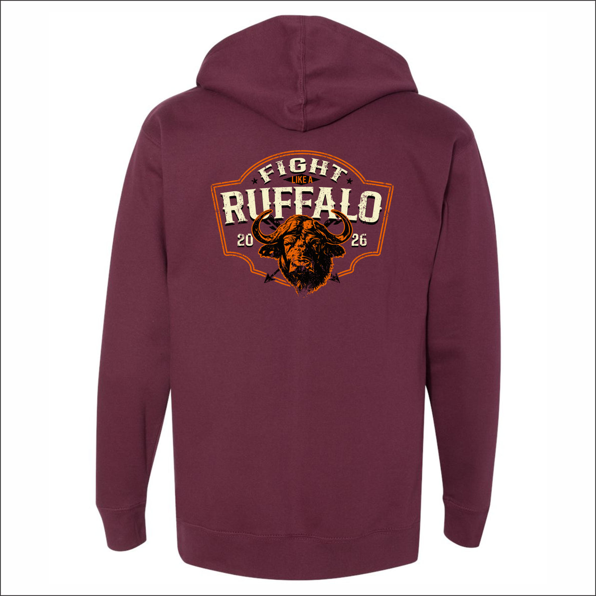 Fight Like A Ruffalo Midweight Hooded Sweatshirt