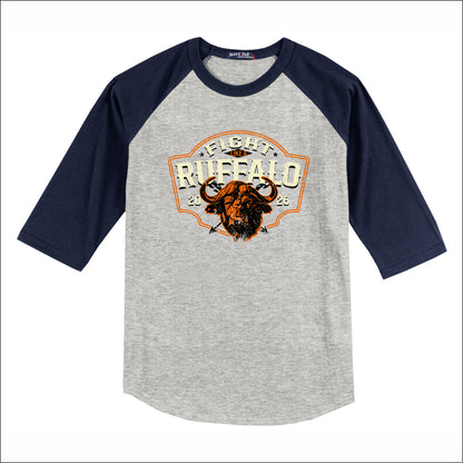 Fight Like A Ruffalo 3/4 Sleeve Baseball T-shirt