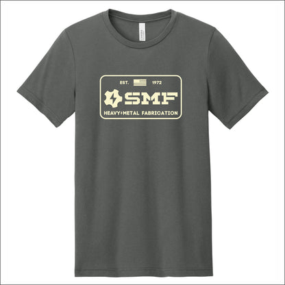 SMF Inc. Heathered Soft Jersey Short Sleeve T-shirt